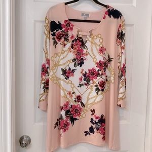 XXLARGE Elegant Blush Blouse
